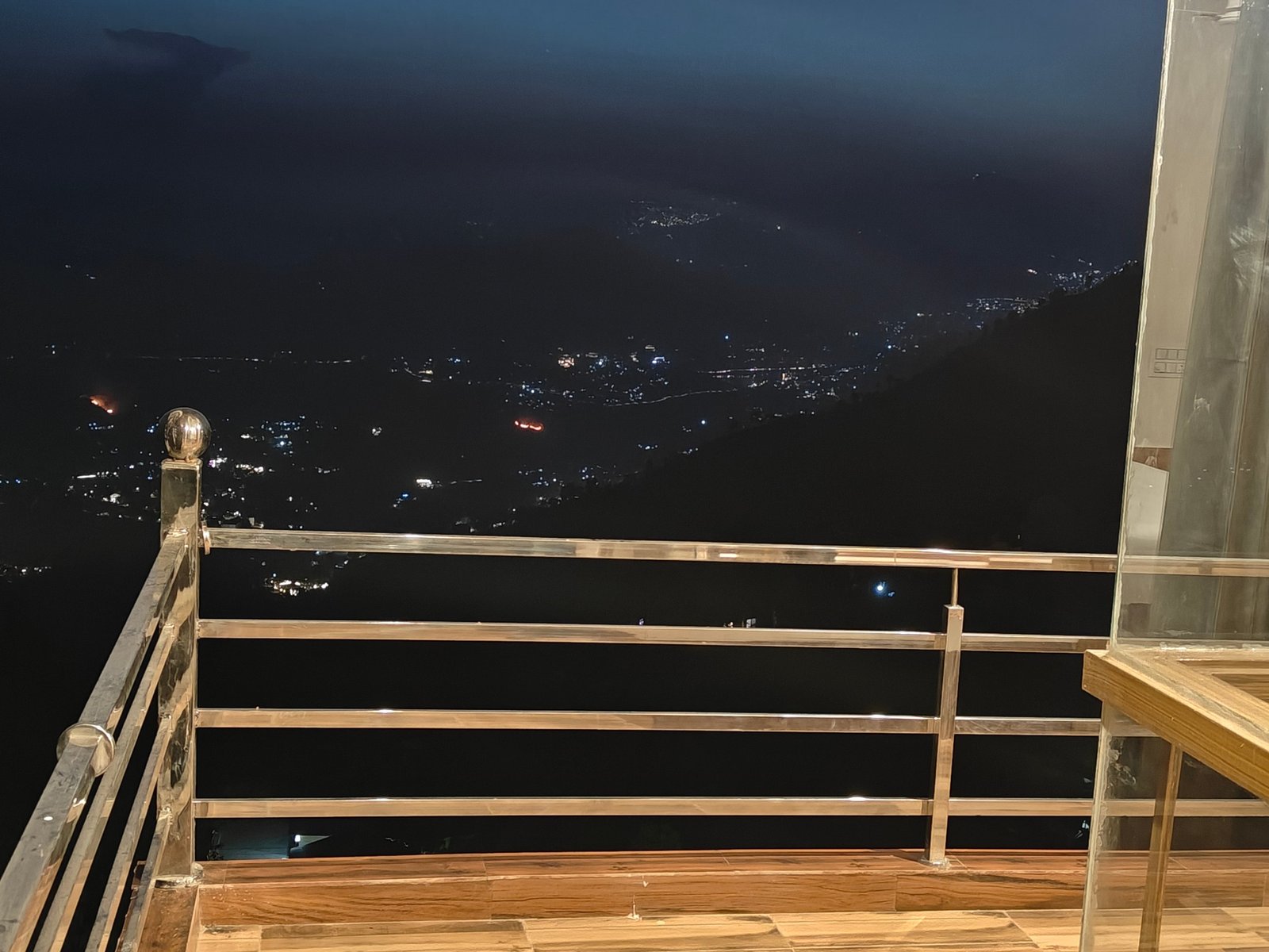 NIght View-Balcony